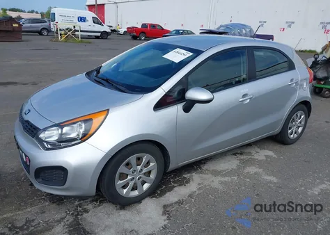2014 Kia Rio Lx from USA, damaged, VIN KNADM5A38E6410705